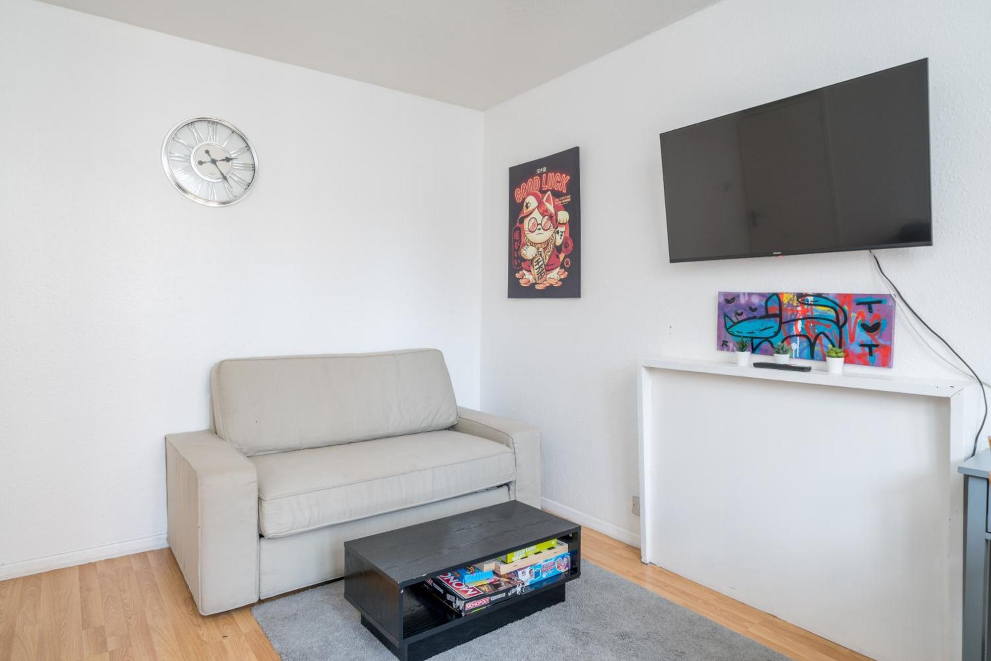 Апартаменты Spacious 1 Bed Flat In Dalston