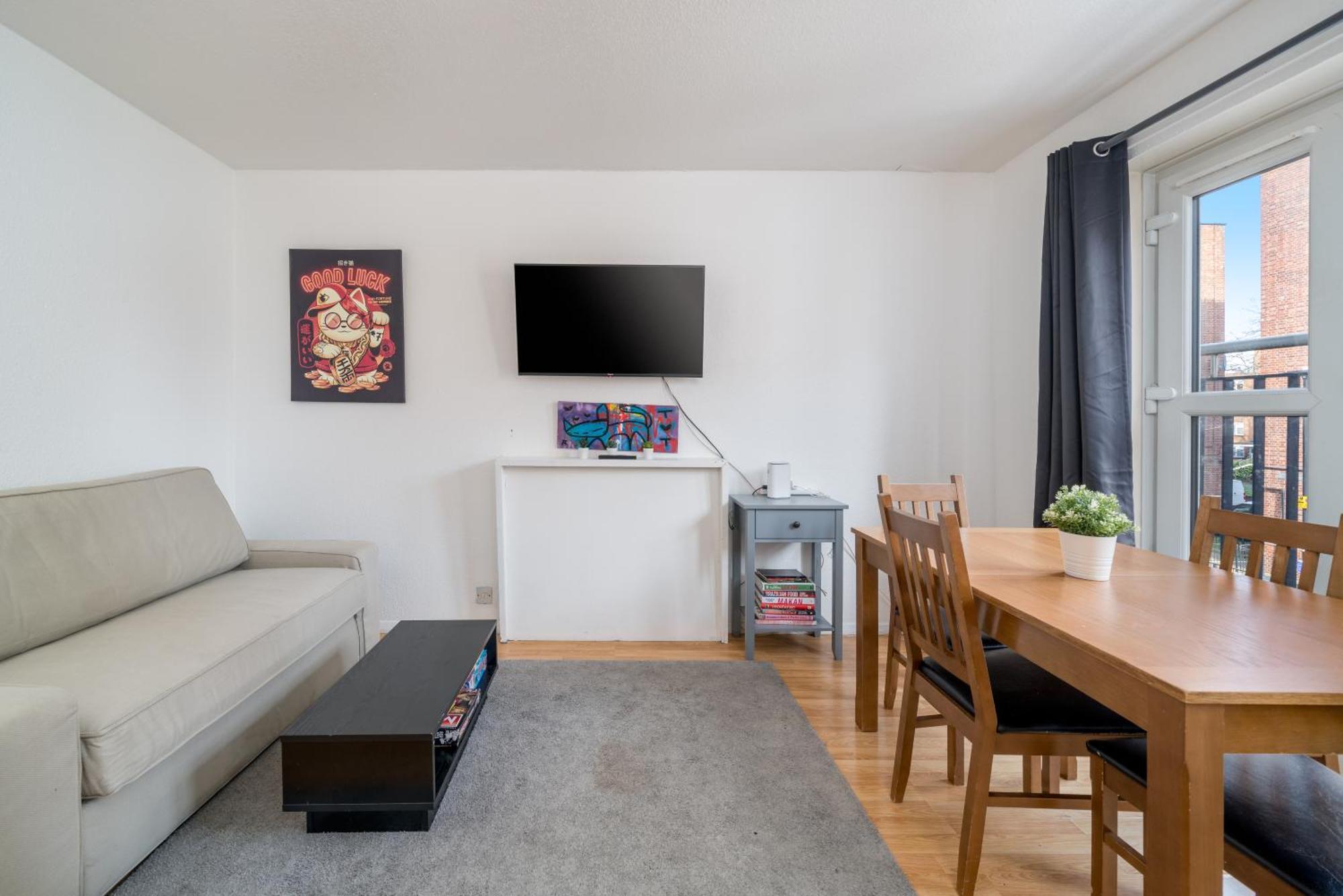 Апартаменты Spacious 1 Bed Flat In Dalston